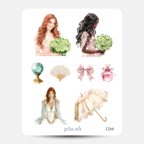 Cartela de Adesivos Signo Touro Cód. 1266