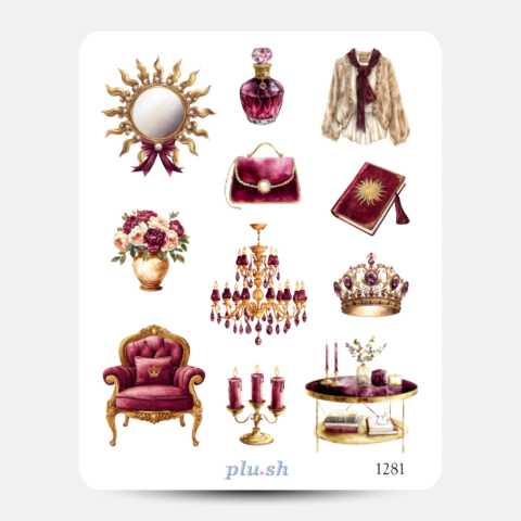 Cartela de Adesivos Signo Leão Cód. 1281