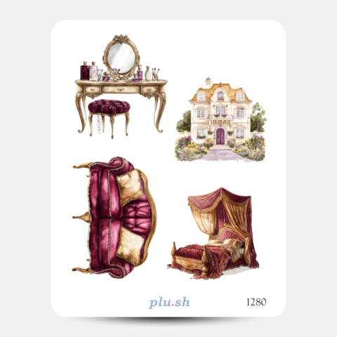 Cartela de Adesivos Signo Leão Cód. 1280