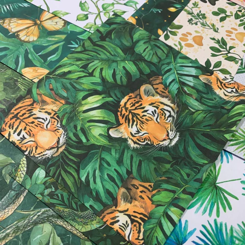 Kit Papéis Decorações: Mod. 180