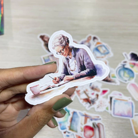 Kit Adesivos Stickers Back to School