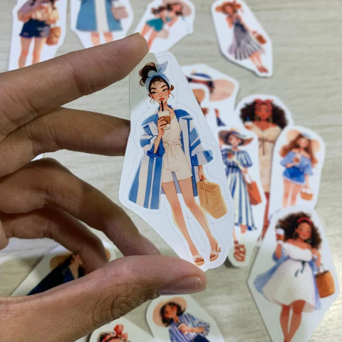 Kit Adesivos Stickers Girls