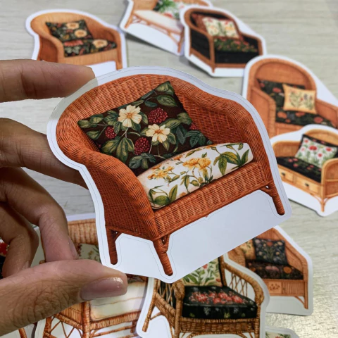 Kit Adesivos Stickers Cozy