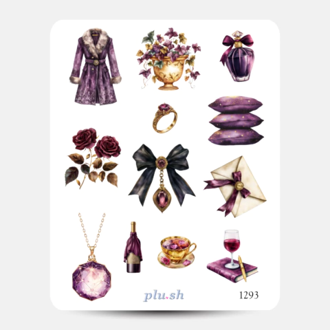 Cartela de Adesivos Signo Escorpião Cód. 1293