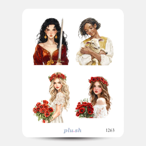 Cartela de Adesivos Signo Aries Cód. 1263