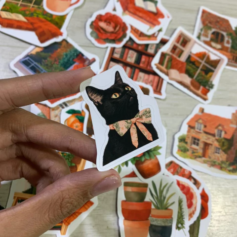 Kit Adesivos Stickers Cozy