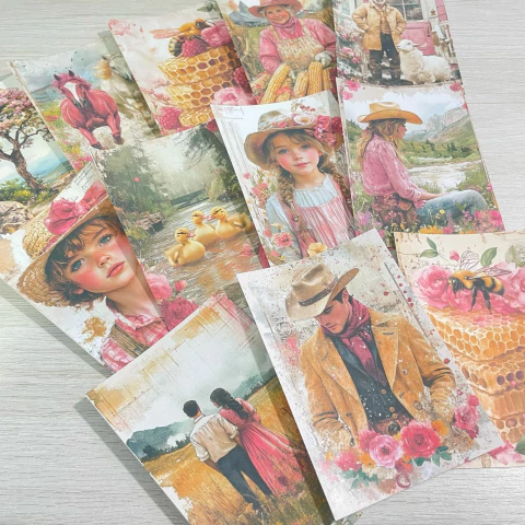 Kit Papéis Decorações: Mod. 104