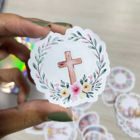 Kit Adesivos Stickers Joyful Easter