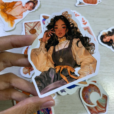 Kit Adesivos Stickers Místico