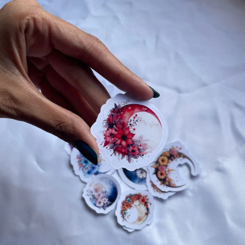 Kit Adesivos Stickers Lua Mod. 001