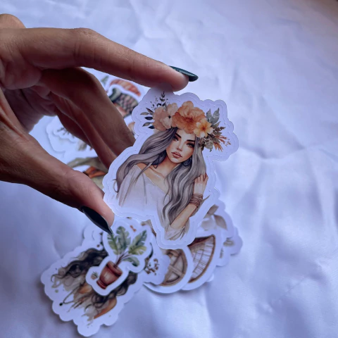 Kit Adesivos Stickers Boho Vibes Mod. 001