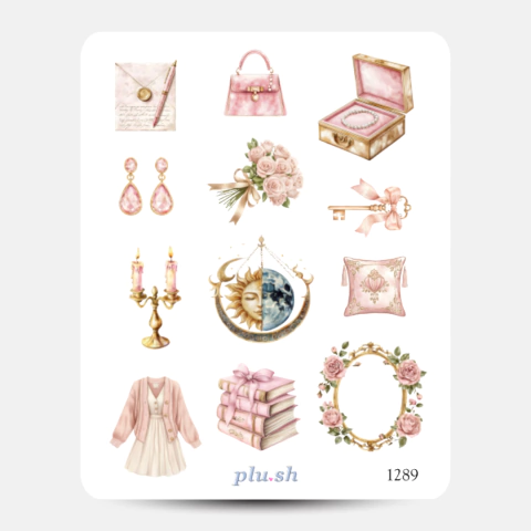 Cartela de Adesivos Signo Libra Cód. 1289