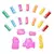 Massinha De Modelar Coração Hello Kitty KIT 175g 7 Cores + 5 Moldes - comprar online