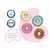Borracha Donuts Holic Fofurices - 4 uni. - comprar online