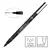 Caneta Técnica Nanquim Uni Pin Preto 0.2 mm