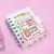 Mini Caderno Aramado Folhas Decoradas Capivara Friends PP