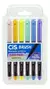 Caneta Brush Pen Pastel - 6 Cores