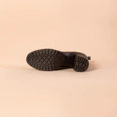 Imagem do Bota Erika em couro Preto