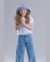 Calça Jeans Wide na internet