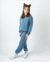 Calça Blue =) - Minivida Moda Teen e Kids