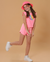 Short Boxer Pink - Minivida Moda Teen e Kids