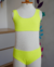 Biquíni Canelado Amarelo Neon na internet