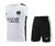 KIT TREINO REGATA PARIS SAINT GERMAIN PSG BRANCO 2 - 23/24 - CONJUNTO SHORT + REGATA - 3FS SPORTS