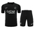 KIT TREINO CAMISETA PARIS SAINT GERMAIN PSG PRETO/BRANCO 22/23 - CONJUNTO SHORT + CAMISETA - comprar online