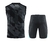 KIT TREINO REGATA BARCELONA PRETO/VERDE MESCLADO 23/24 - CONJUNTO SHORT + REGATA na internet