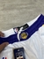 Short NBA Lakers Branco Nike Masculino - Branco/Roxo na internet