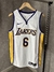 Regata NBA Lakers Jordan Masculina - 6- Branca