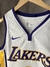 Regata NBA Lakers Jordan Masculina - 6- Branca - loja online