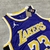 Regata NBA Lakers Jordan Masculina - Lebron James 23 - Roxo/Amarelo - 3FS SPORTS