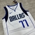 Regata NBA Dallas Mavericks Nike Masculina - Doncic 77 - Branca/Azul na internet