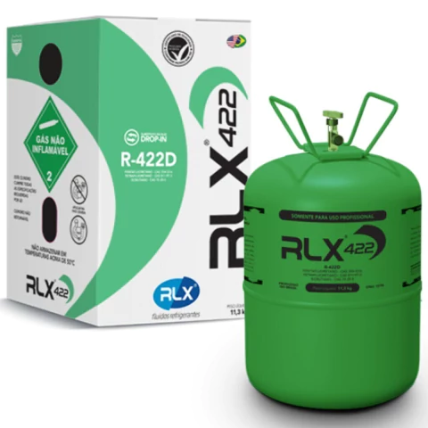GÁS REFRIGERANTE R422D RLX - 11,3Kg - SUBSTITUTO DO R22
