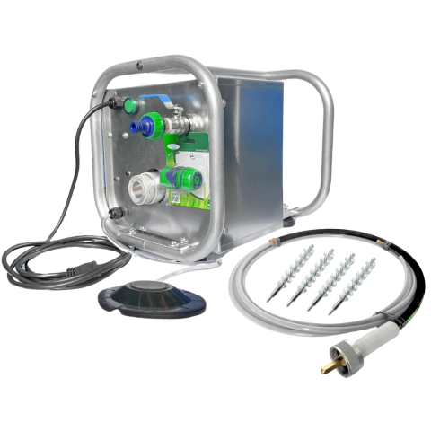 Máquina de Escova Rotativa para Limpeza de Tubos Trocadores H-100 - AZQ143