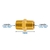 NIPLE LATÃO 1/4 NPT M X 1/4 NPT M - comprar online