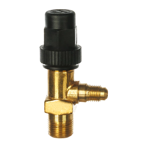 Válvula Tanque De Serviço 1/4" SAE X 3/8" NPT