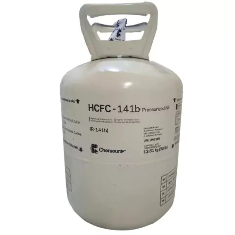 Gás Chemours 141b 13,62Kg ONU3161 Limpeza de Sistemas Du Pont