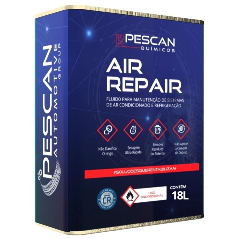 Fluído Air Repair 18 Litros Substituto 141b Limpeza de Sistemas Ar Condicionado - PESCAN