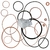 Kit Anel Oring Compatível Revisão/Overhaul Compressor 06NA e 06NW - AZQ049 - comprar online