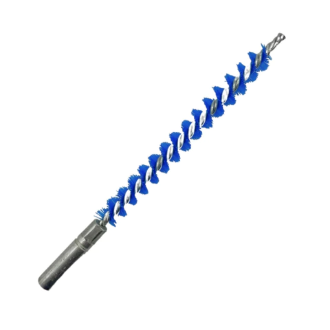 Escova de Nylon Rotativa 5/16" para Limpeza de Tubos de Trocadores de Calor, Chillers e Condensadores - Rosca M5