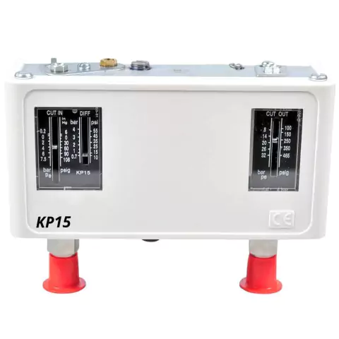Pressostato Diferencial De Baixa e Alta Pressão Tipo KP15 Automático - AZQ044