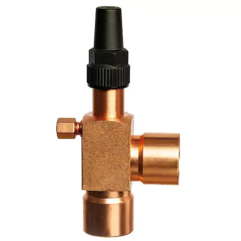 Válvula de Serviço Angular 1.1/8 Solda x 1.1/8 Solda VSA-12