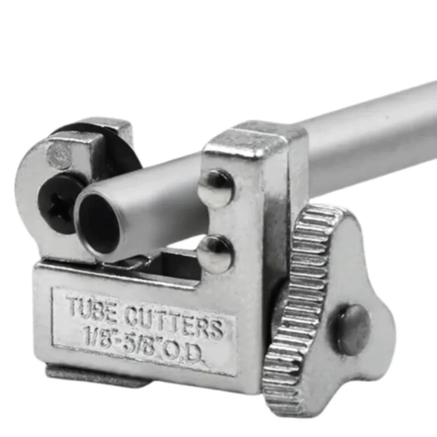 Mini Cortador de Tubos de Cobre 1/8" a 5/8" - Vulkan VLCH-127 - Com Catraca - Lâmina em Aço Inox