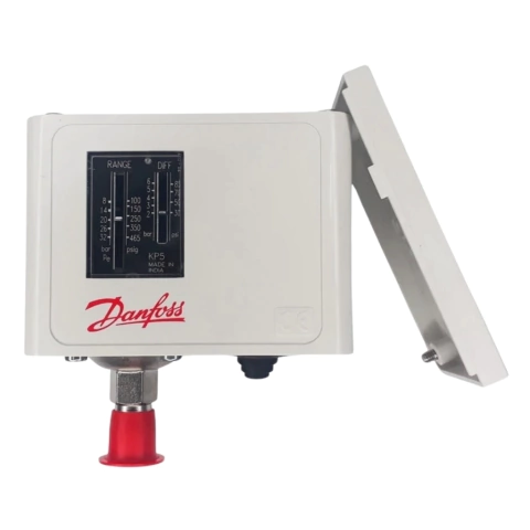 Pressostato Diferencial de Alta Pressão KP5 Automático 8 á 32 Bar Danfoss 060-5096 - 060-1171 - HLC1766A