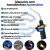 Maçarico Pistola Portátil Acendimento Automático Hand Turbo Com Regulagem - comprar online
