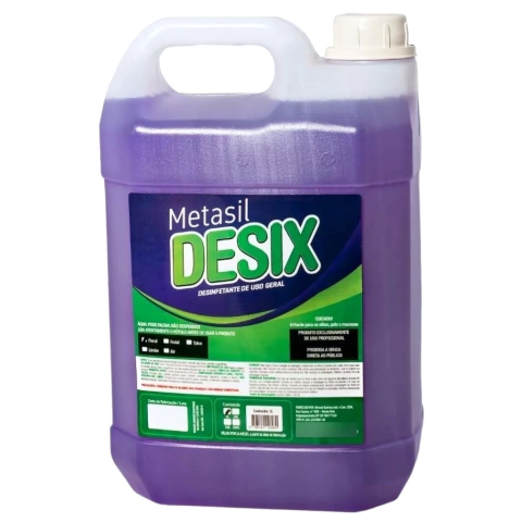 Desix Floral Desinfetante Bactericida Limpeza De Ar Condicionado 5 Litros
