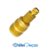 Conector Seringa K11 F1/4 SAE com Válvula de Não Retorno – Para Aplicação de Tapa Fugas em Ar-Condicionado e Refrigeração - Chiller Peças - Refrigeração Comercial e Industrial
