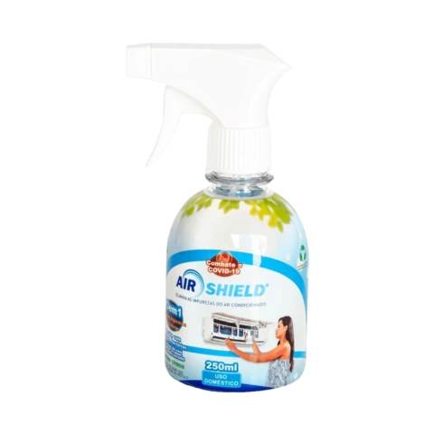 Air Shield Higienizador Bactericida de Ar Condicionado 250ml
